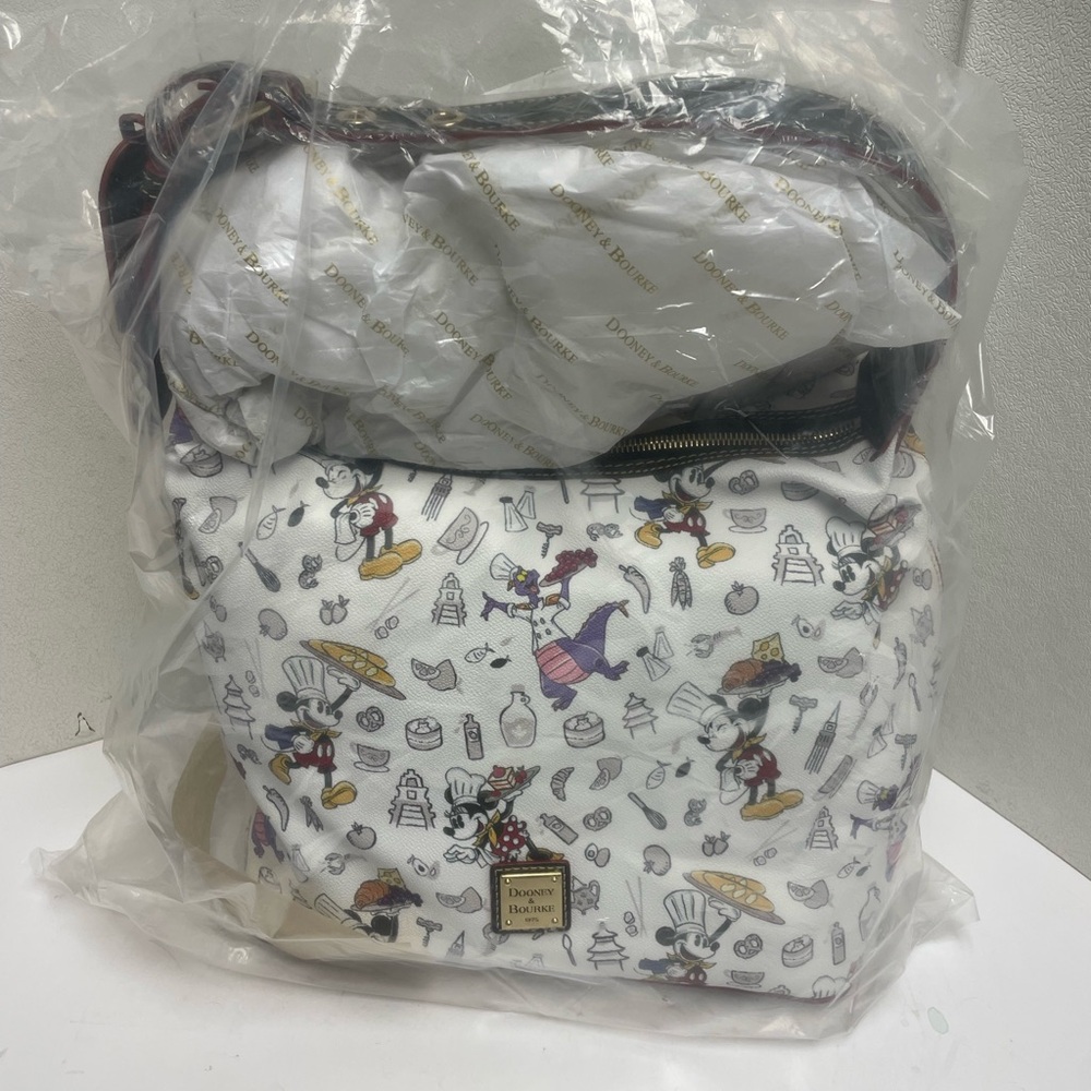 Walt Disney Dooney & Bourke Sketch Paige Sac Purse Handbag Satchel Bag 2018 New